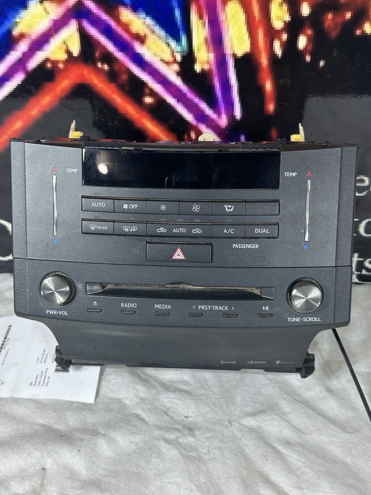 2015-2017 Lexus RC200T RS300 RC350 Gracenote Navigation AM FM Single CD HD Radio