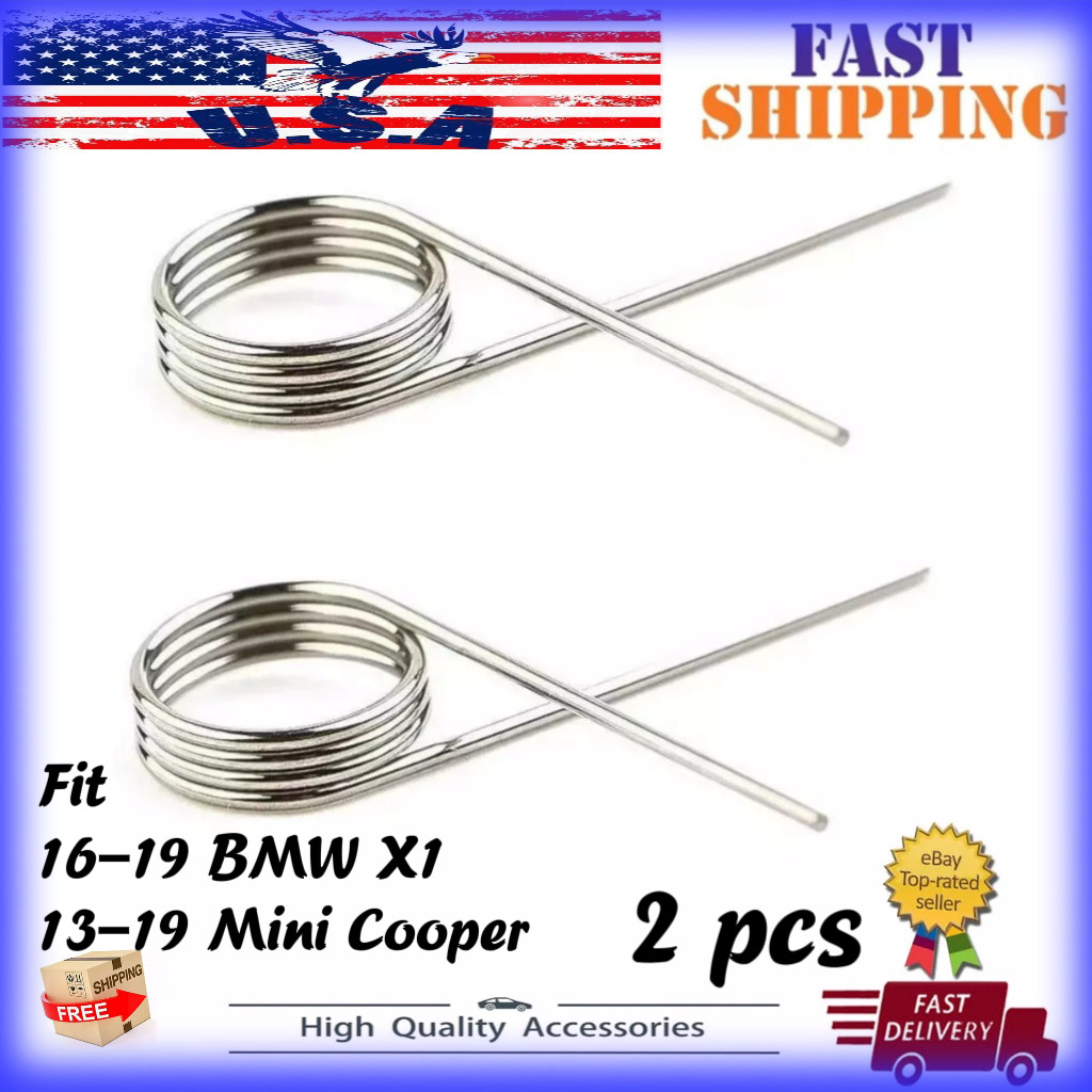 2Pcs Torsion Spring For Gearshift Steptronic Fit 16-19 BMW X1 13-19 Mini Cooper
