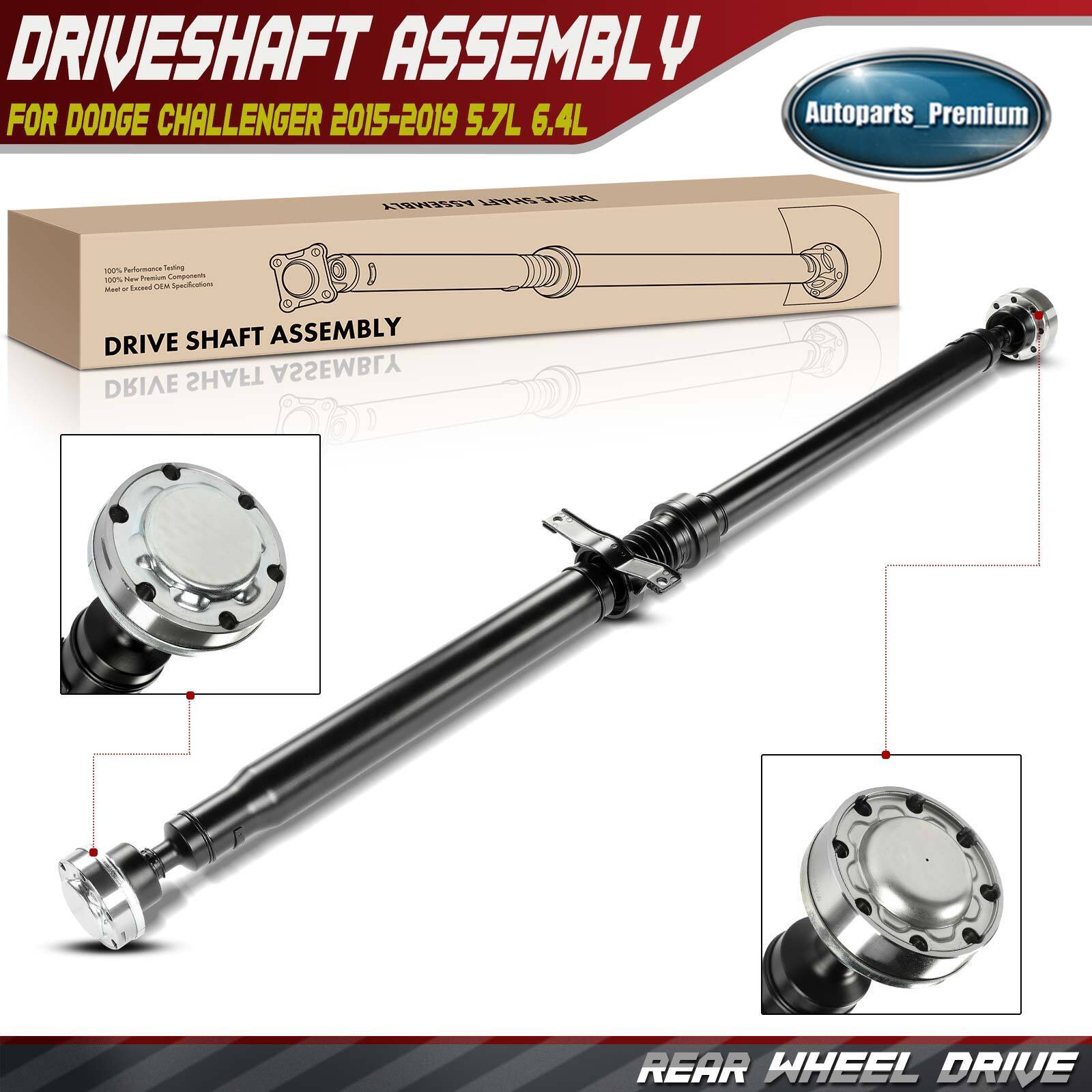 Rear Driveshaft Prop Shaft Assembly for Dodge Challenger 15-19 RWD Auto Trans