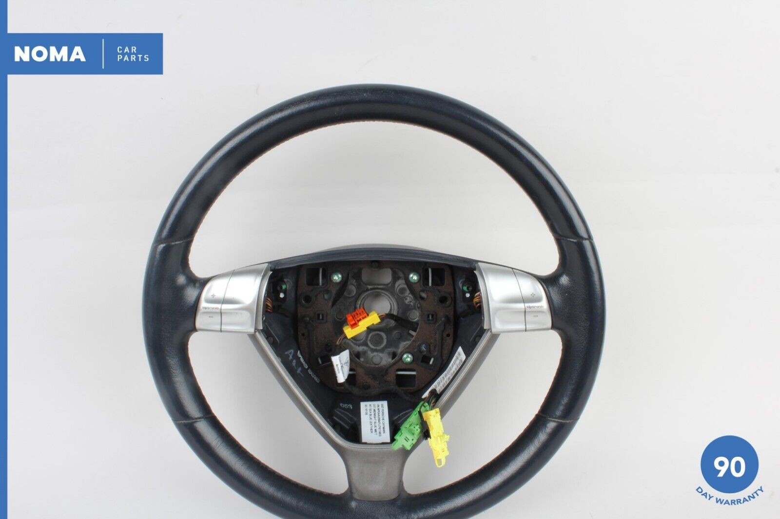 06-08 Porsche Cayman 987C 987 911 Sport Steering Wheel w/ Shift Switch Blue OEM