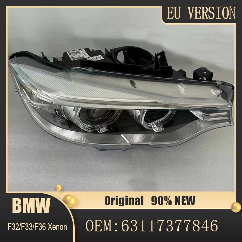 EU Right Xenon Headlight For 2013-16 BMW 4 F32/F33/F36 OEM:63117377846 Original