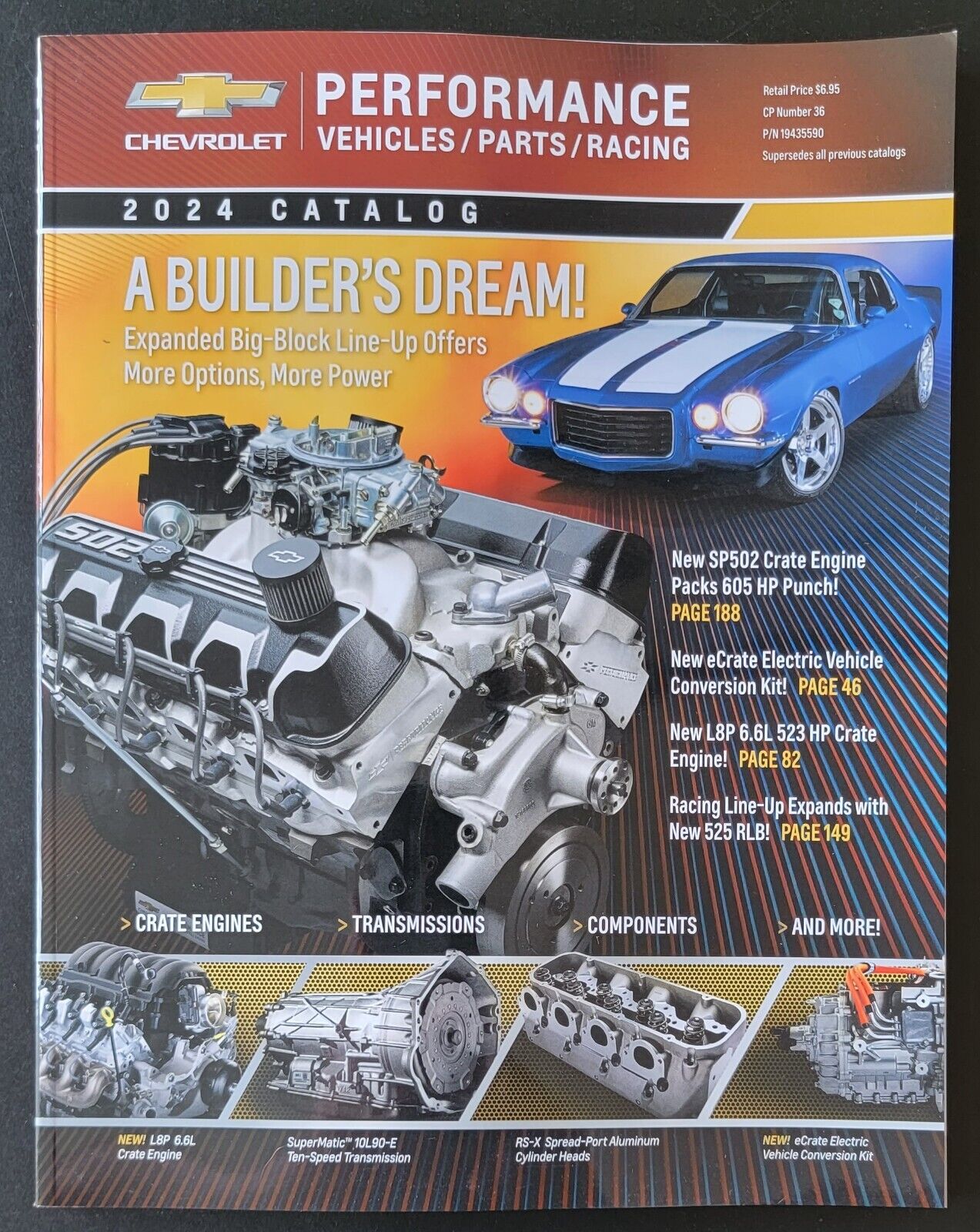 2024 Chevrolet Chevy Performance Parts - Racing Catalog - GM - General Motors