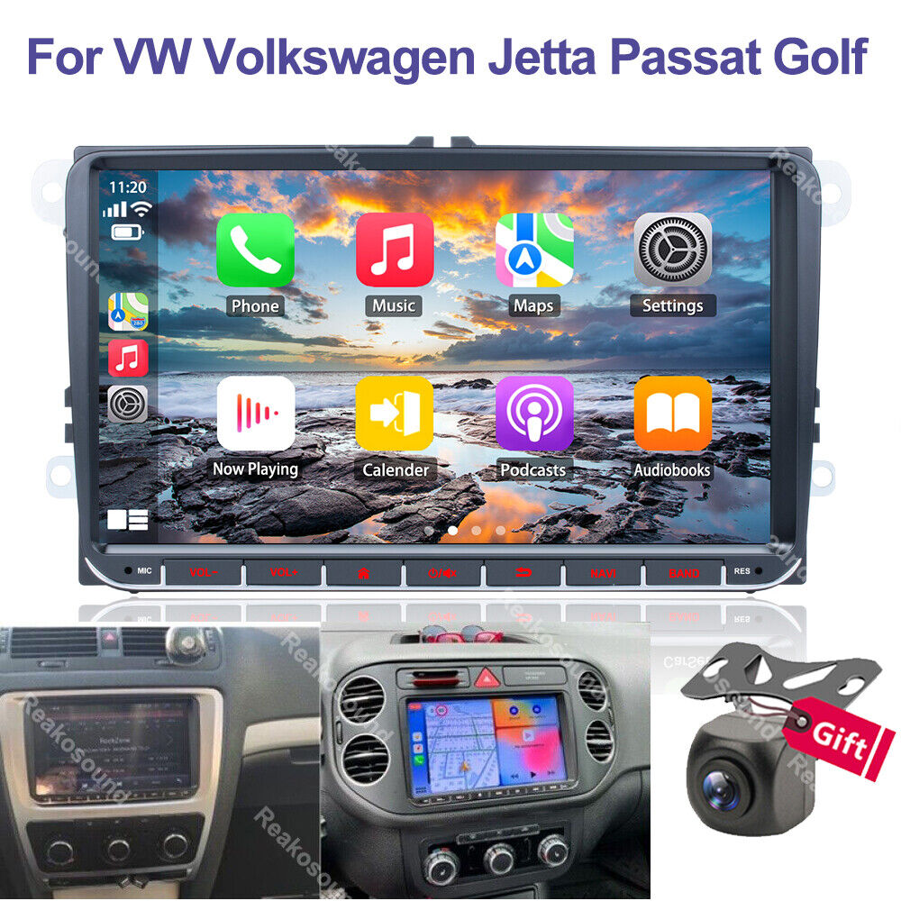 9'' For VW Volkswagen Jetta Passat Golf Android 13 Car Stereo Radio GPS Carplay