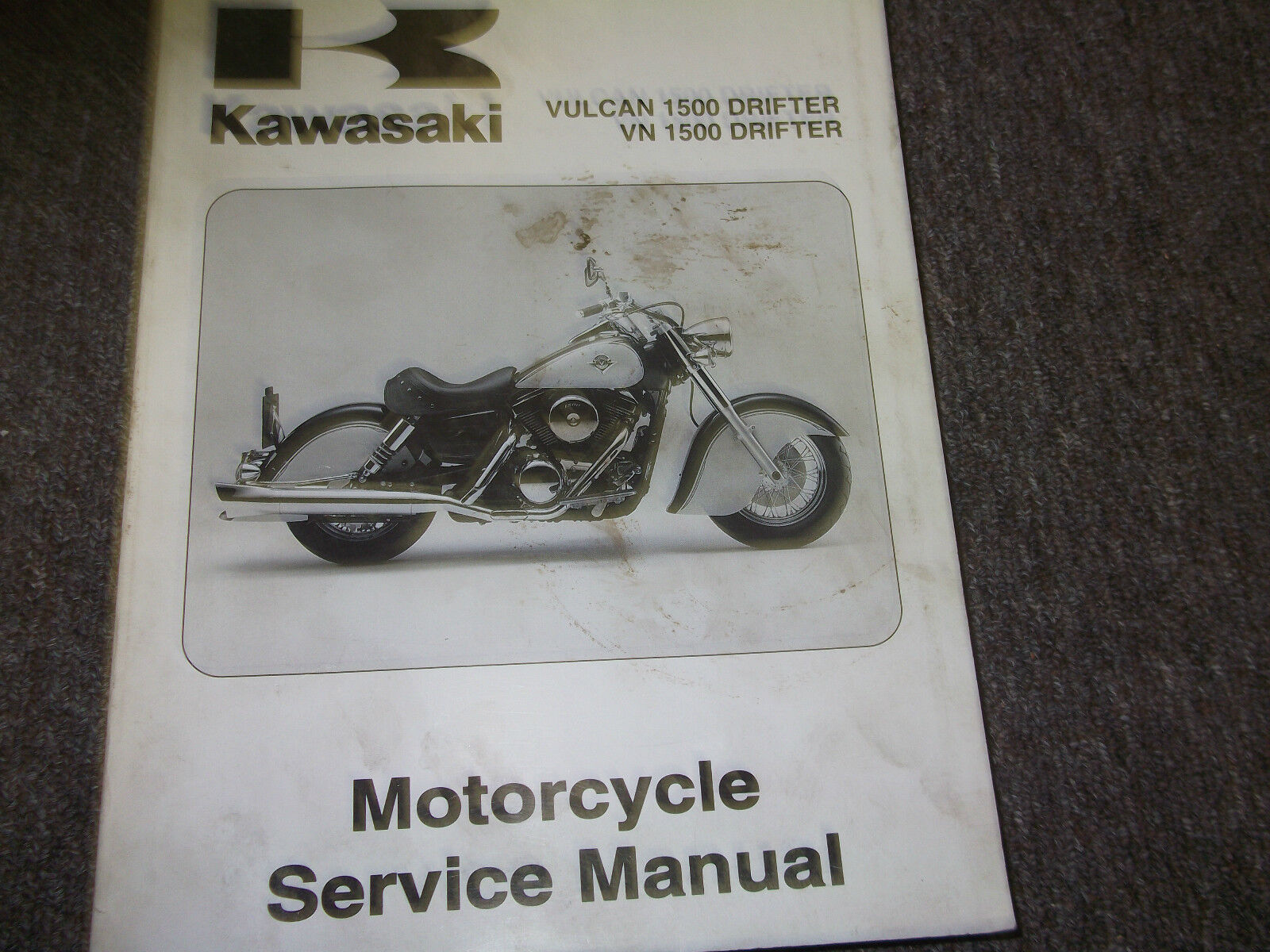 2002 Kawasaki VULCAN 1500 DRIFTER VN1500 Service Repair Shop Manual OEM