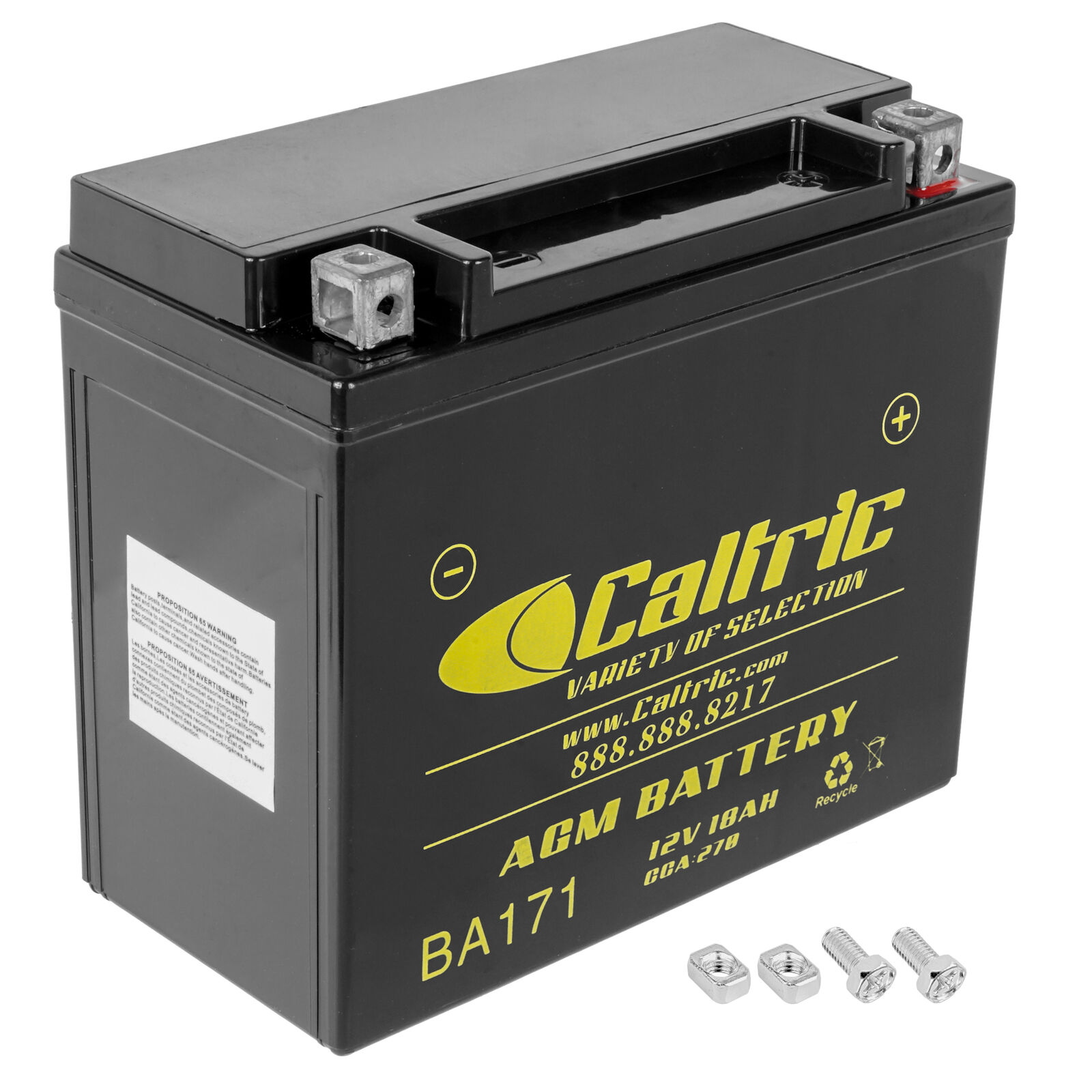 AGM Battery for Polaris RZR S 800 EFI 2009 2010 2011 2012 2013 2014