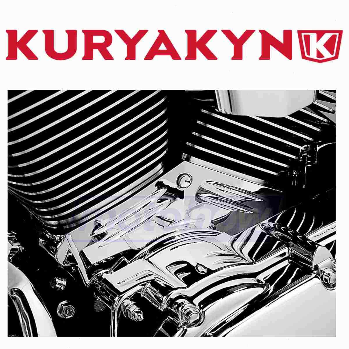 Kuryakyn 8143 Cylinder Base Cover for Engine Engine Covers Case Inserts he
