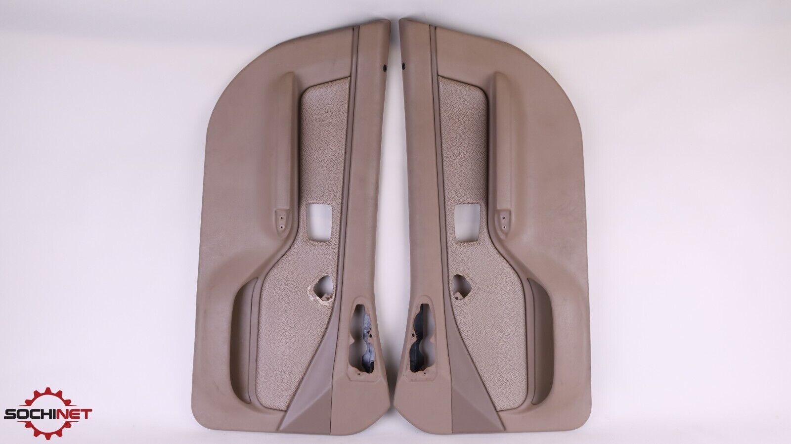 96-02 BMW Z3 Roadster Tan Interior Door Panel Trim Set Left & Right OEM