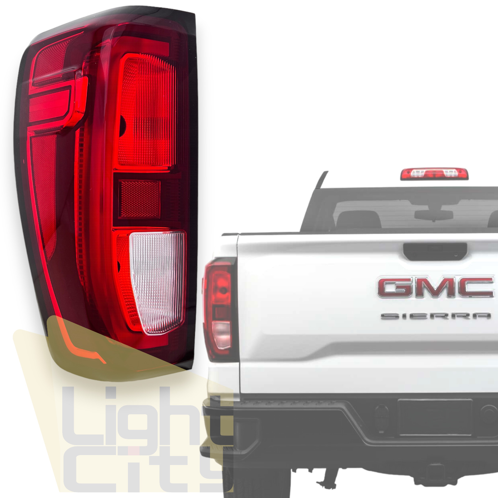 For 2019-2023 GMC Sierra 1500 Driver Side Rear Taillight Brake Stop Lamp LH