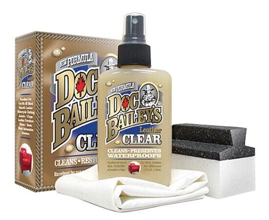 The Original Doc Bailey’s Leather Clear Kit - Waterproofs/Stainproofs/Refinishes