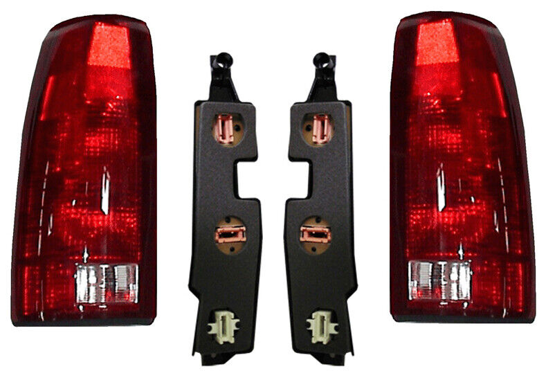 Tail Lights For Chevy GMC Truck 1988-1998 Tahoe 95-99 With Circuit Boards Pair