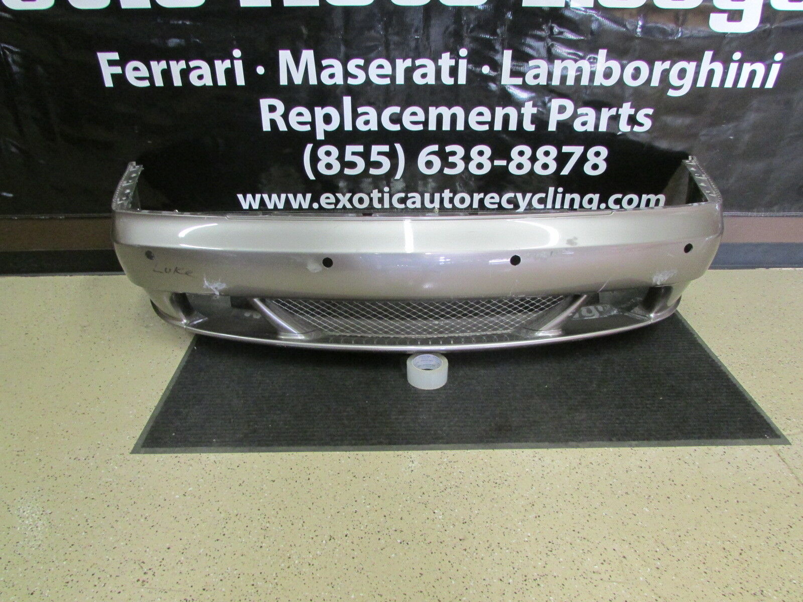 Maserati Gransport, Rear Bumper Cover, W/Park Sensor Holes, Non US # 980138251