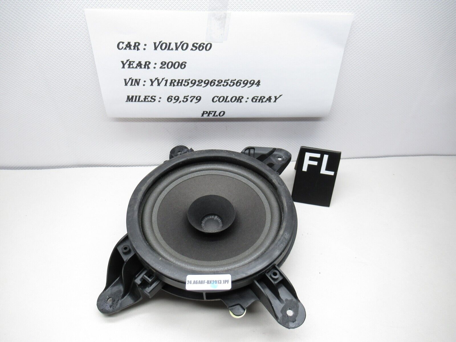 2001-2009 Volvo S60  Front Left Door Speaker 30679496 OEM