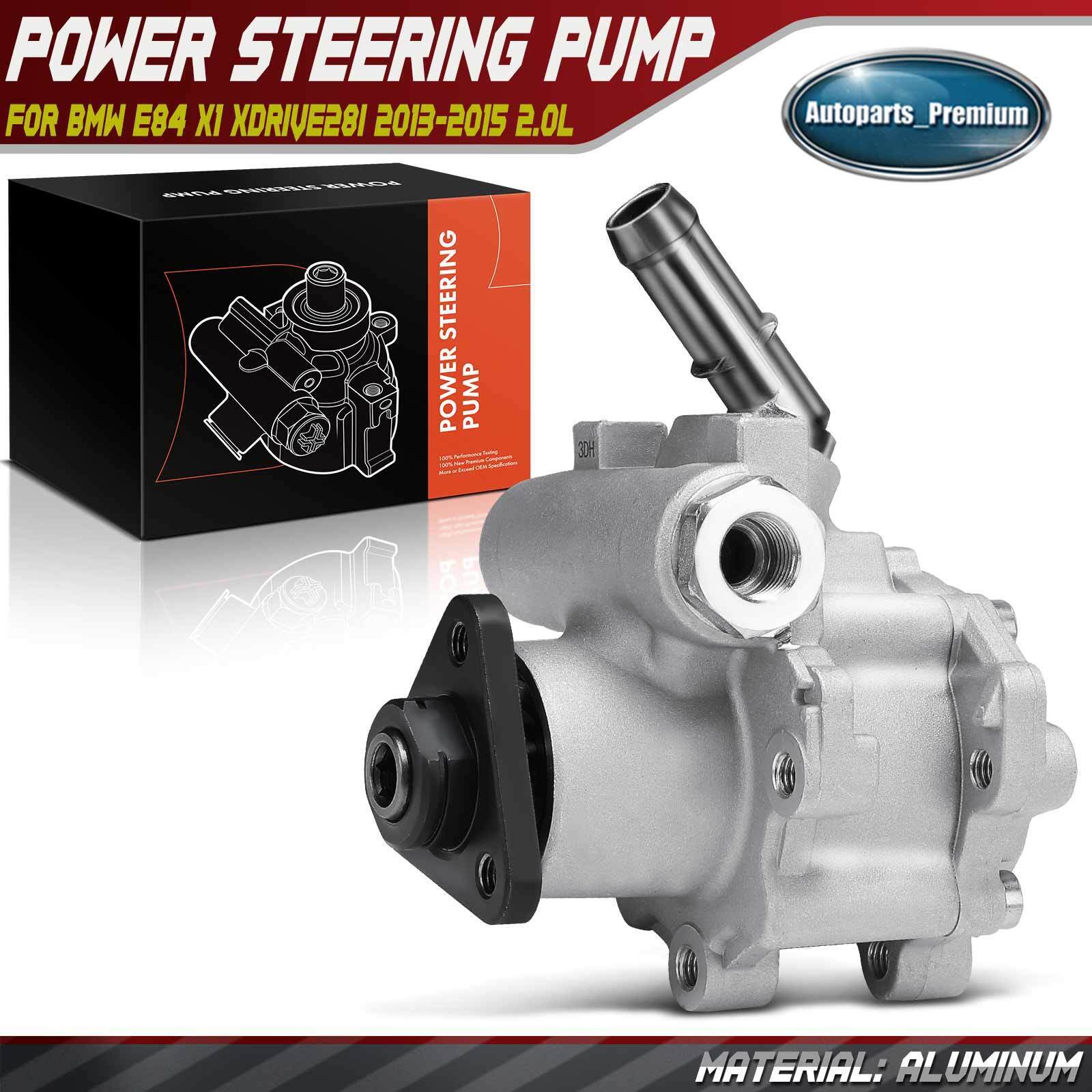 Power Steering Pump for BMW E84 X1 xDrive28i 2013 2014-2015 2.0L w/o Reservoir