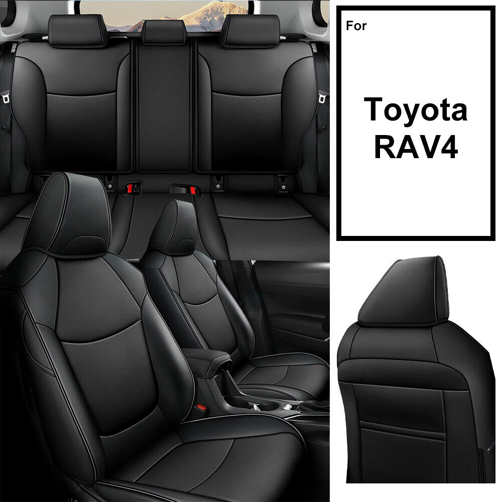 Car 5-Seat Covers Protector For Toyota RAV4 Hybrid 2019-2024 (Non XSE&2022 SE)