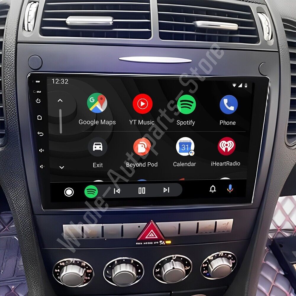 Carplay For 2004-2010 Mercedes Benz SLK-Class Android 13 Car Stereo Radio GPS BT