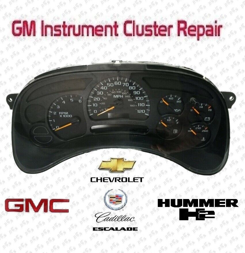 PREMIUM GMC YUKON Instrument Cluster REPAIR SERVICE SPEEDOMETER 2003-2006 Chevy