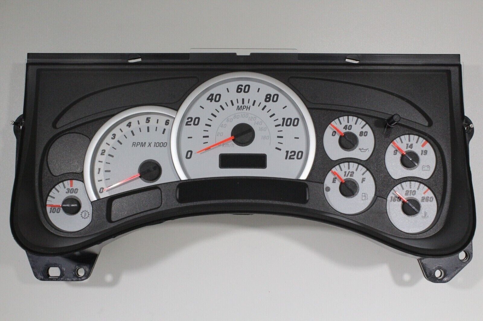 SPEEDOMETER FOR 2003 04 05 06 HUMMER H2 COMPLETE REMAN CLUSTER WITH LED\'s LIGHTS