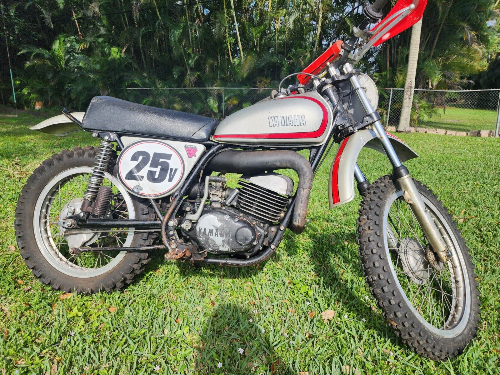vintage motorcycle 1973 Yamaha MX 360 