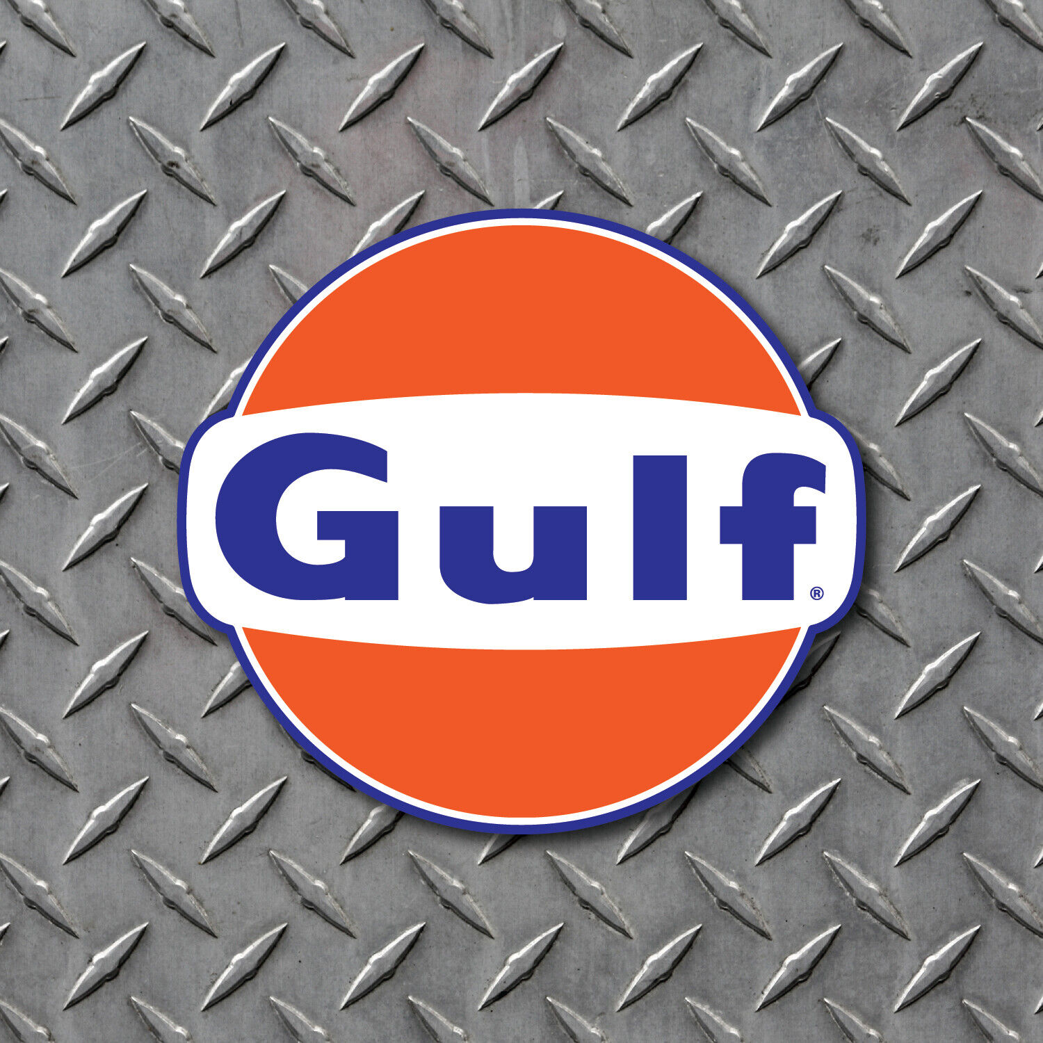 Gulf Oil Vintage Style Vinyl Decal Car Truck Decal Gasoline Petroleum 