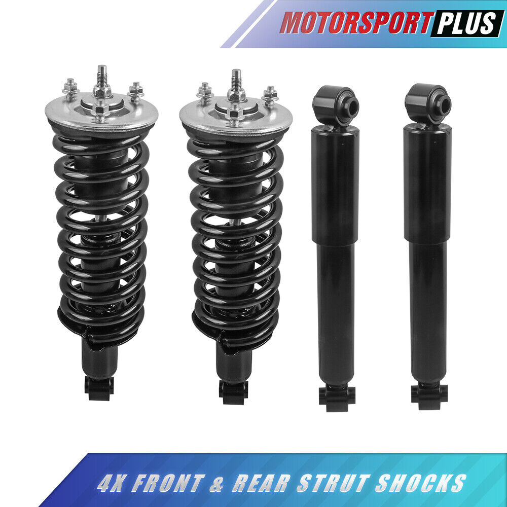 4PCS Front Complete Struts & Rear Shock Absorbers For 05-11 Nissan Pathfinder