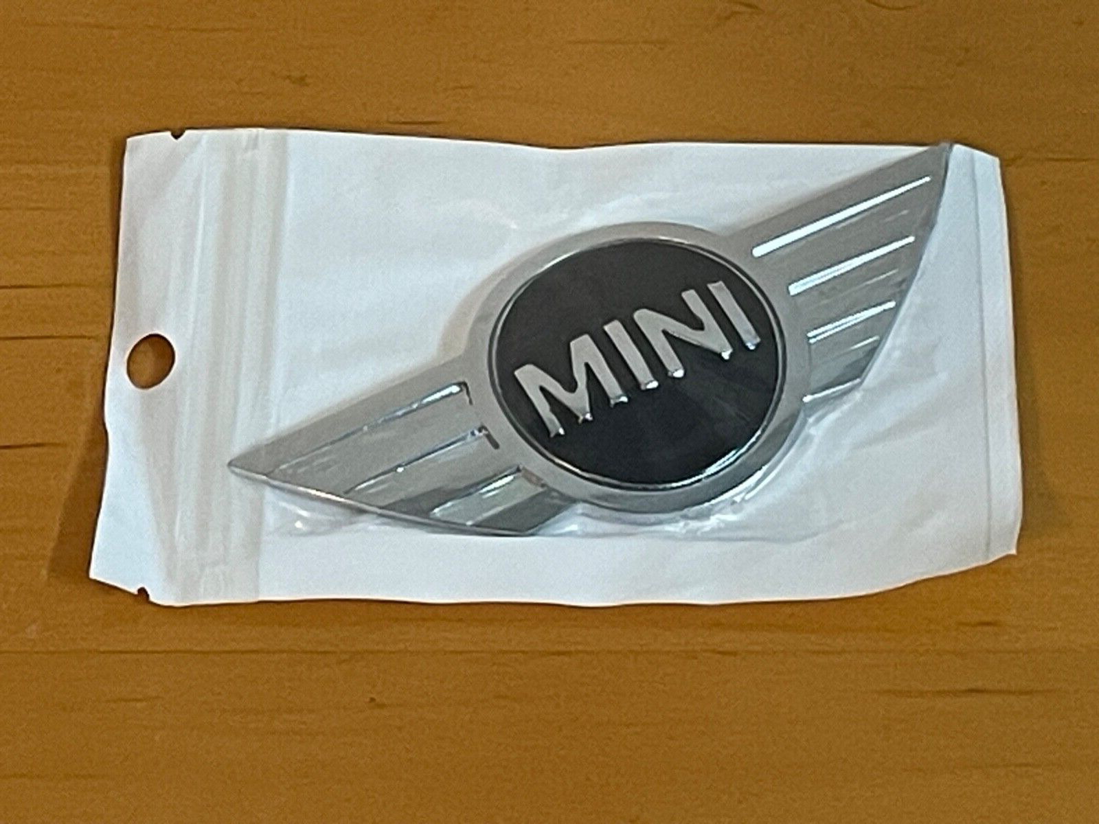 Emblem Badge for MINI Cooper Metal Alloy Emblem w/Adhesive NEW-Not OEM 