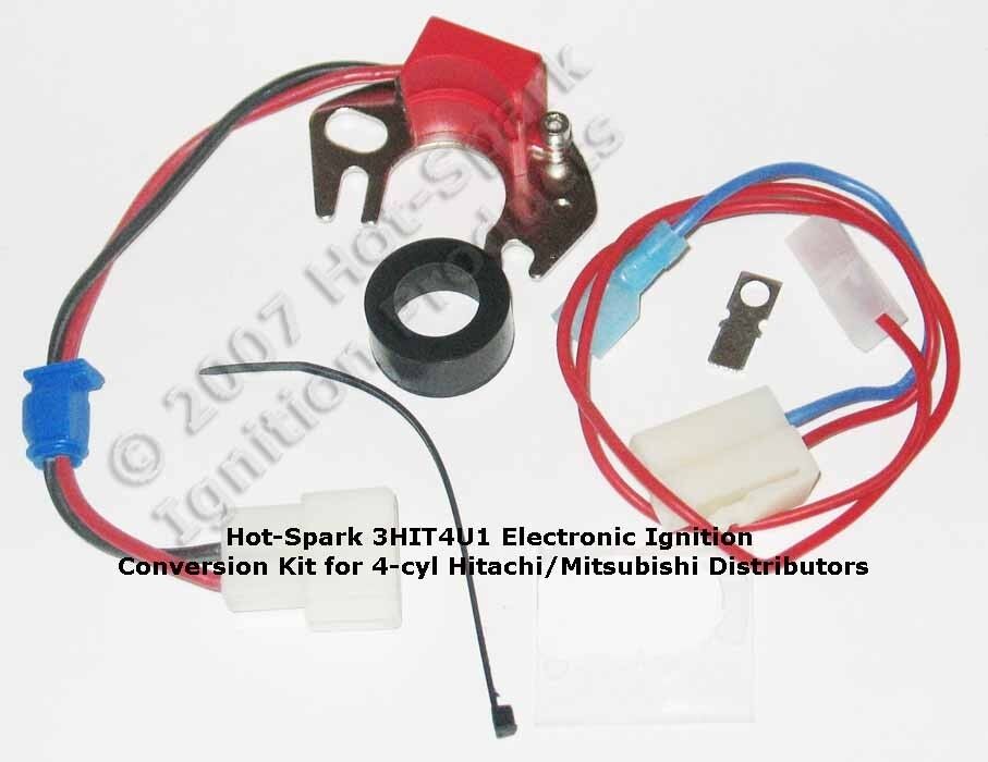 Electronic Ignition Kit for 1966-80 Datsun/Nissan 4-cylinder Hitachi - 3HIT4U1