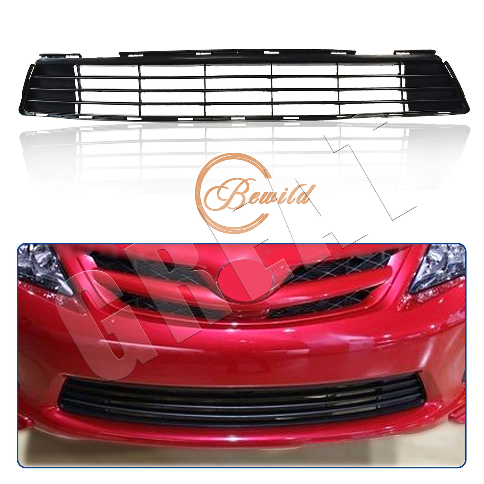 Front Bumper Lower Grille For Toyota Corolla 2011 2012 2013 TO1036125 5311202280