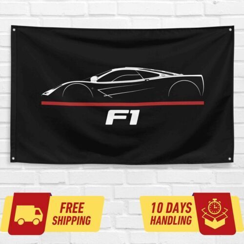 For McLaren F1 1992-1998 Enthusiast 3x5 ft Flag Banner Birthday Gift