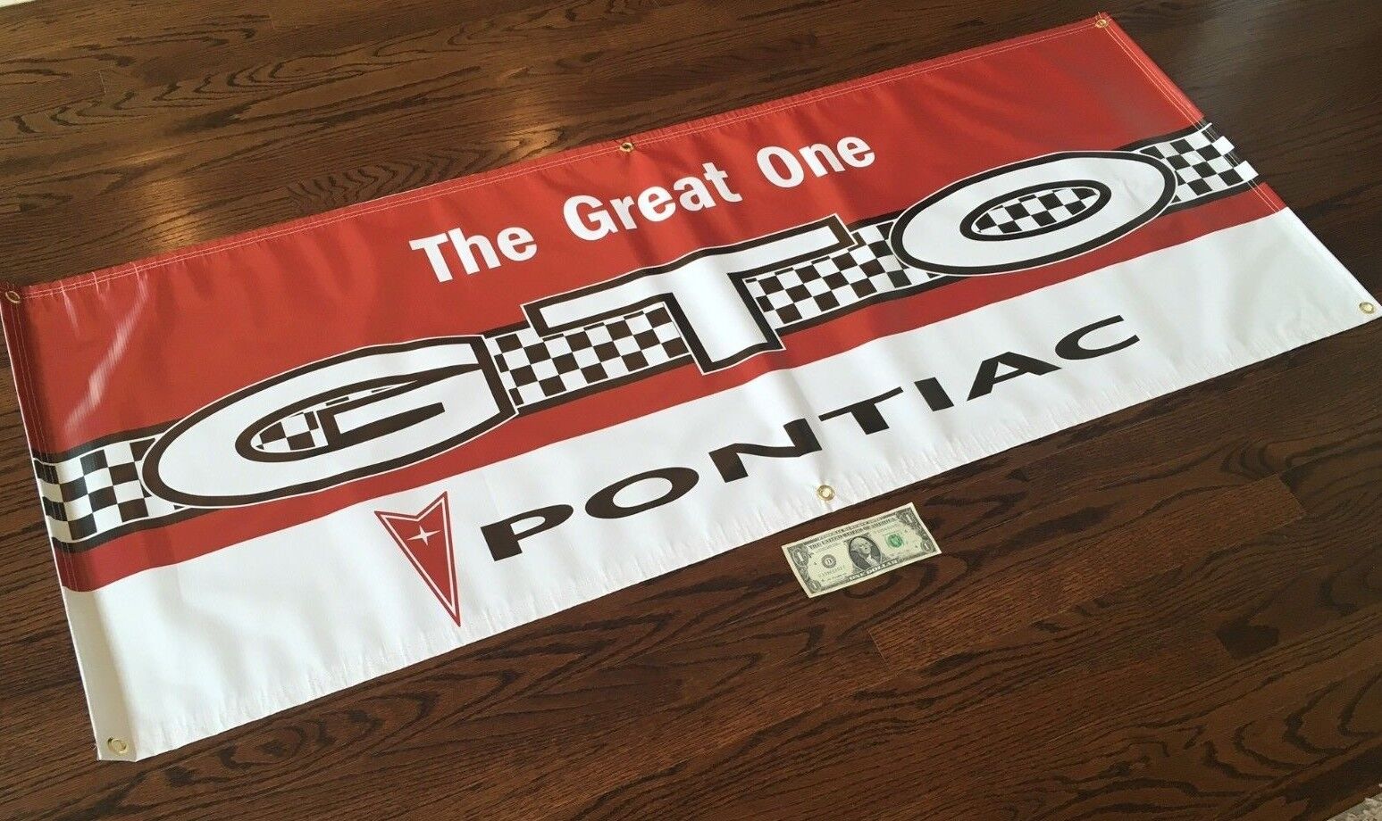 PONTIAC GTO Garage Banner Sign (Large 2'x5')