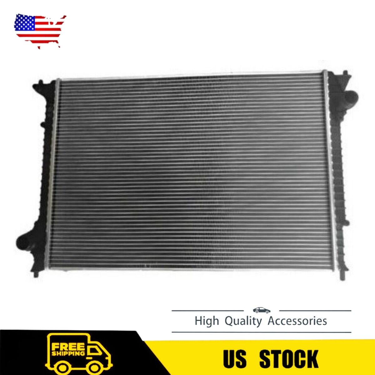 Radiator For Bentley Continental Coolant GTC&Flying Spur 2004-2011 3W0198115