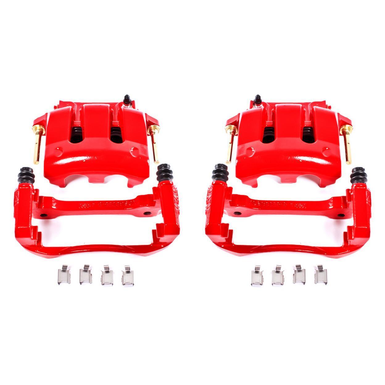 PowerStop S4928A Red Powder Coated Calipers