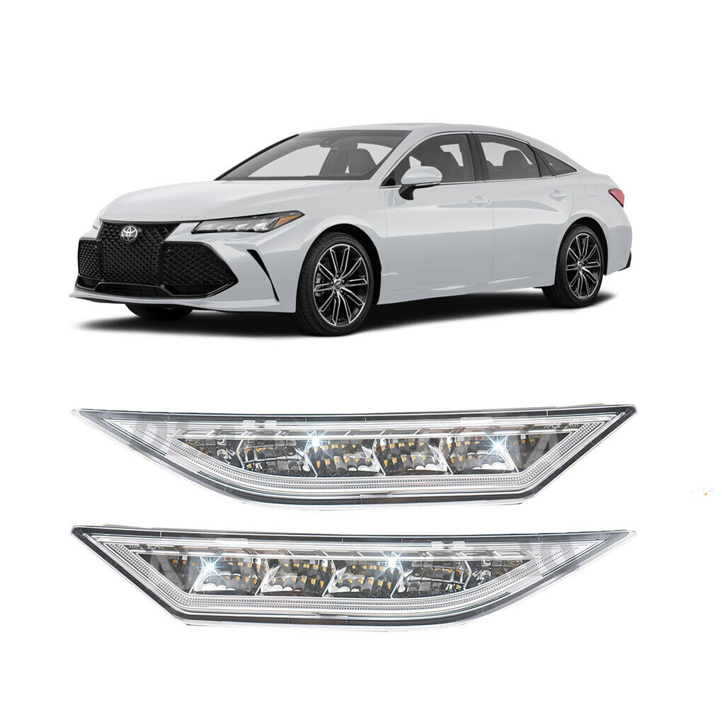 For 2019-2020 Toyota Avalon LED Daytime Running Light Fog Lights L&R Side