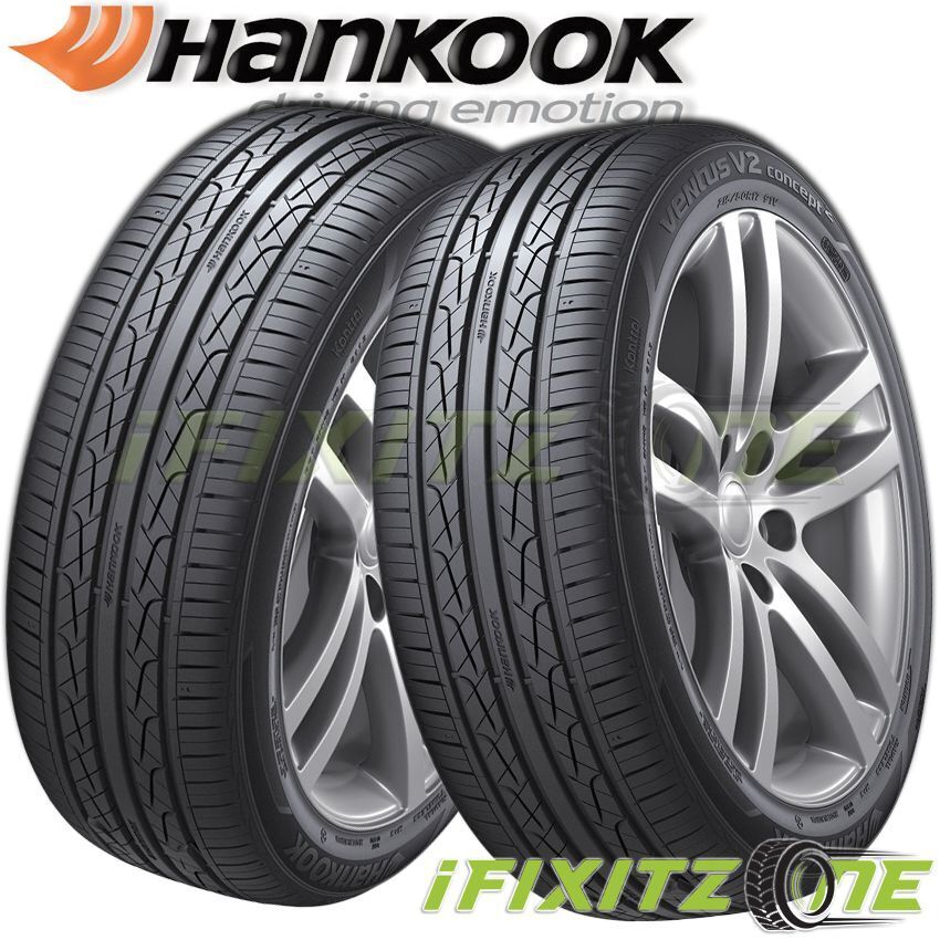 2 Hankook Ventus V2 Concept 2 H457 205/50R16 87V All Season 45,000 Mileage Tires