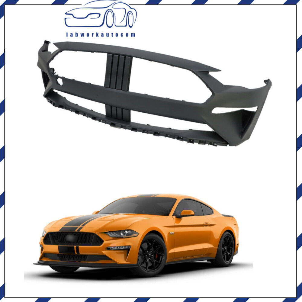 Fit For Ford Mustang Ecoboost/GT Front Bumper Cover With Tow Hook Hole 2018-2021