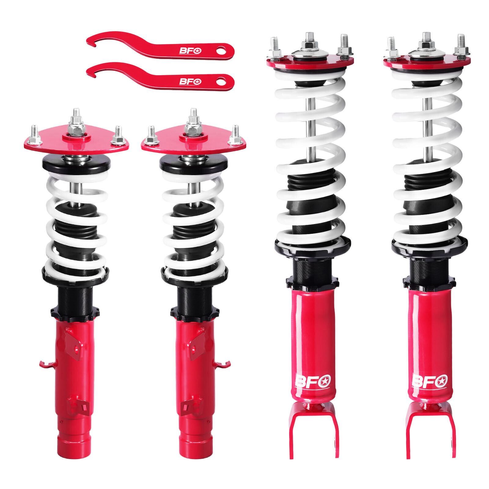 BFO Front+Rear Coilovers Shocks Suspension Kit For Honda Accord 2013-2017