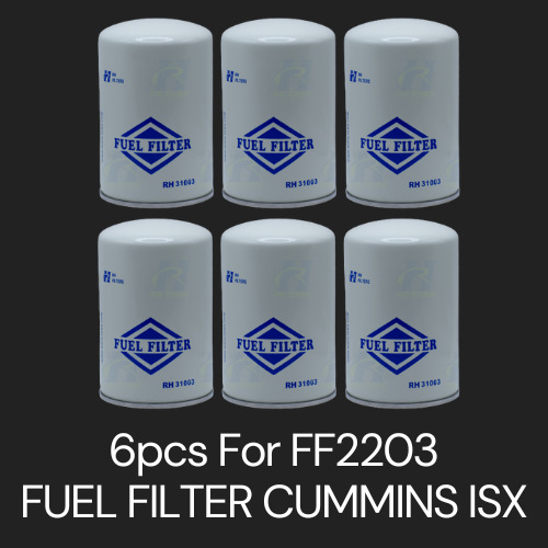 6X FF2203 Replace Fleetguard Fuel Filter Secondary ISX Cummins