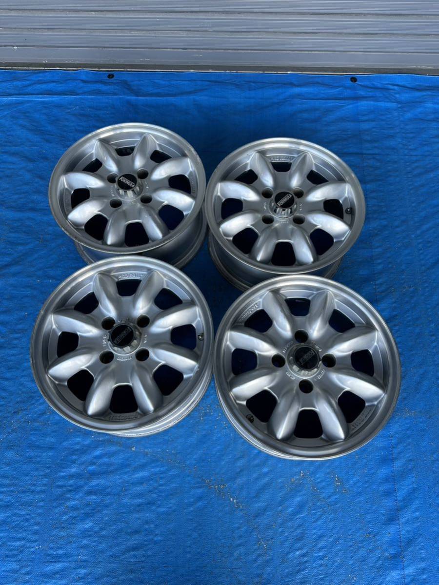 JDM Panasport PRORALLY Set of 4 used aluminum wheels 15 inch 6.5J 4 ho No Tires