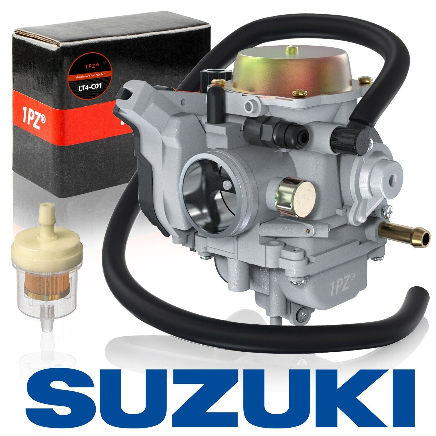 Carburetor for Suzuki LT-F400 LTF400 LTF400F Eiger 400 4x4 2x4 Manual 2002-2007