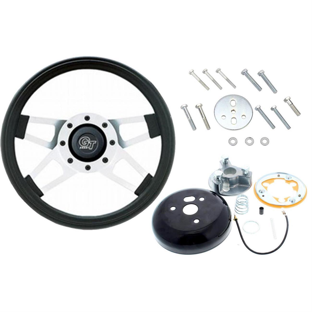 Grant 415 Challenger GT Steering Wheel, 13-1/2 Inch w/Install Kit