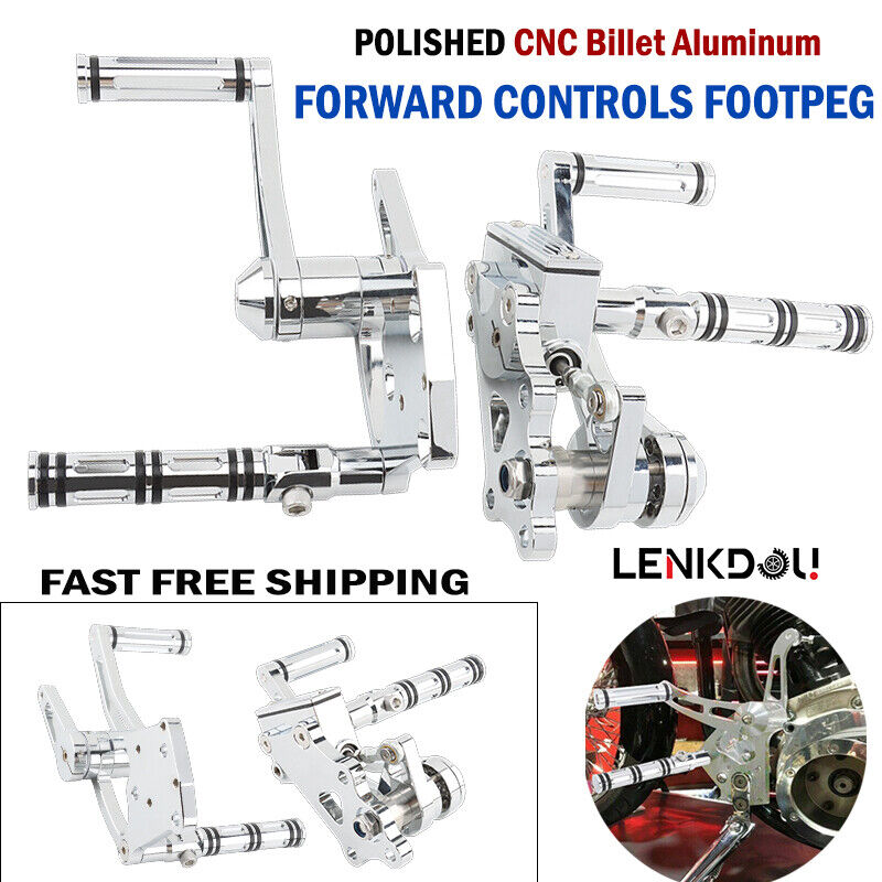 CNC Billet Forward Controls For Softail FLSTC FXSTD FLSTF FLSTN 00-17 FXST 84-99