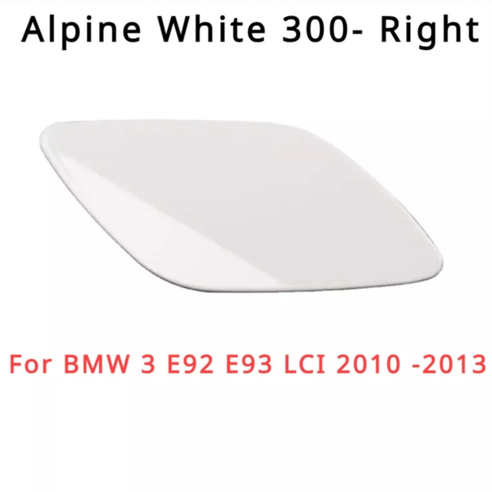Car Headlight Washer Cover For BMW 3 Ser E92 E93 Convertible Coupe 2006 -2013