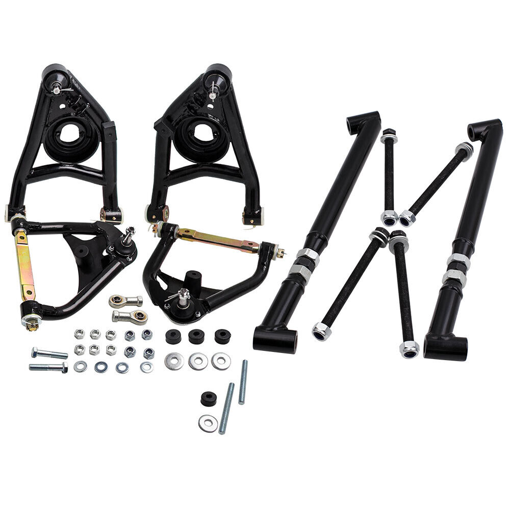 Tubular Control Arms + Trailing Arm Brace Kit for Chevelle 68-72 for GMC A Body