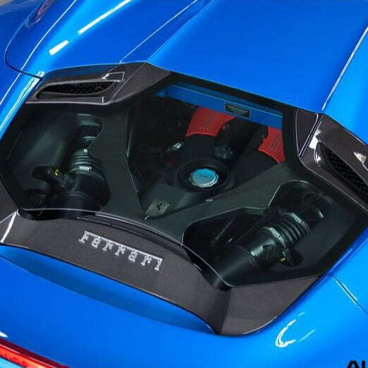 Capristo Ferrari 488 GTS/Pista – Carbon and Glass Bonnet.