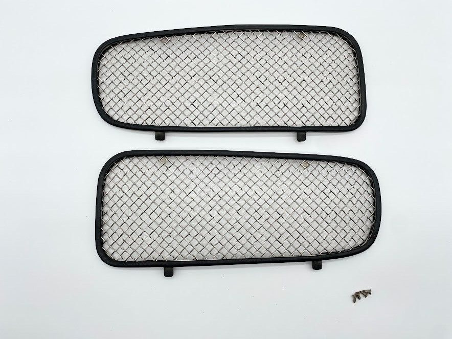 1998 - 2003 Jaguar XJR X308 Front Grille Mesh Inserts OEM w/ gaskets and screws