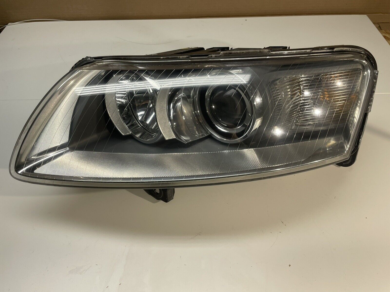 2006-2008 Audi A6 Left Headlight OEM.