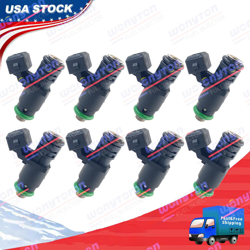 8Pcs Upgrade 8 Hole Fuel Injectors IWP069 For FORD HOLDEN LS1 VAUXHALL AUDI BMW