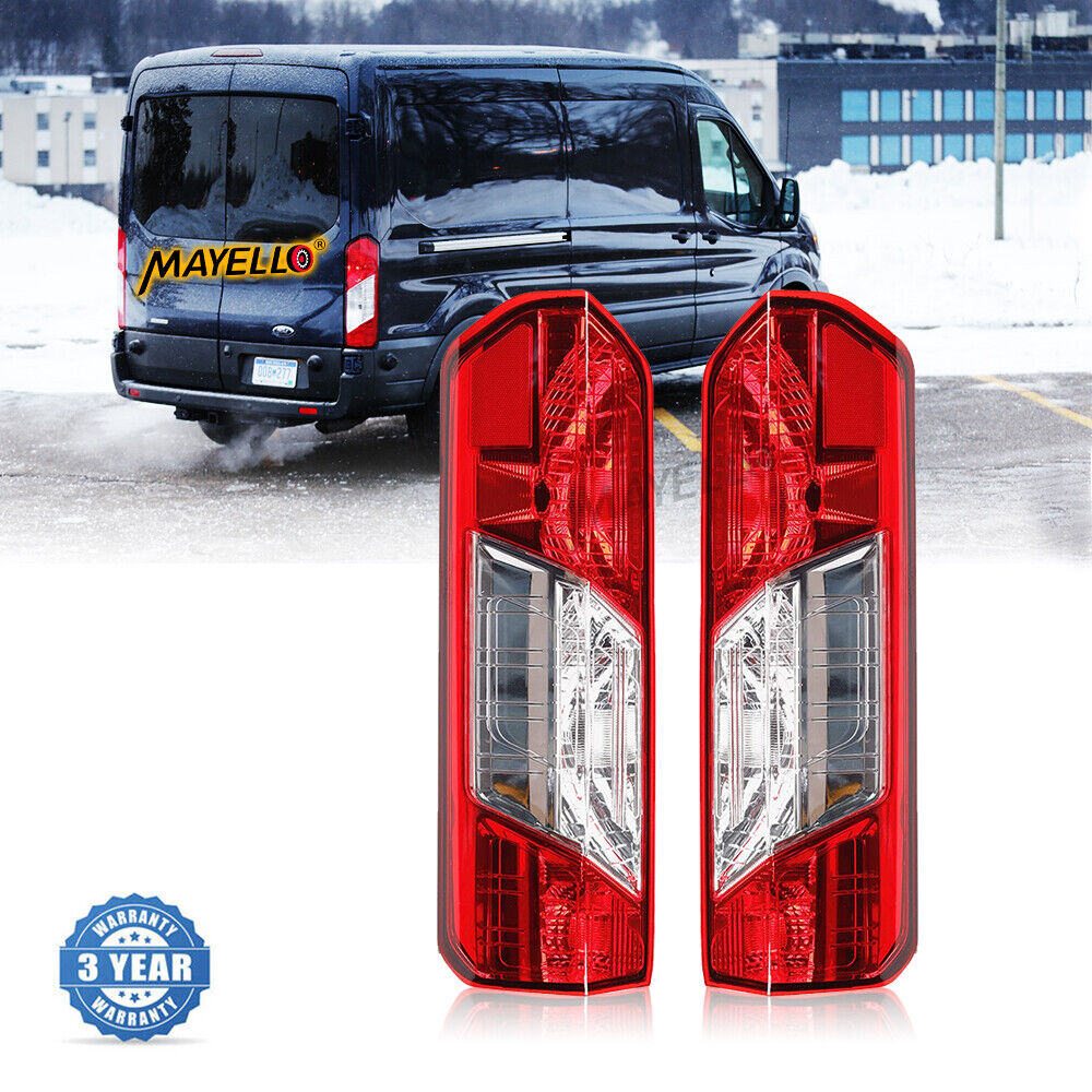Pair For 2015-2022 Ford Transit 150/250/350 Rear Left Right Tail Lights SAE DOT
