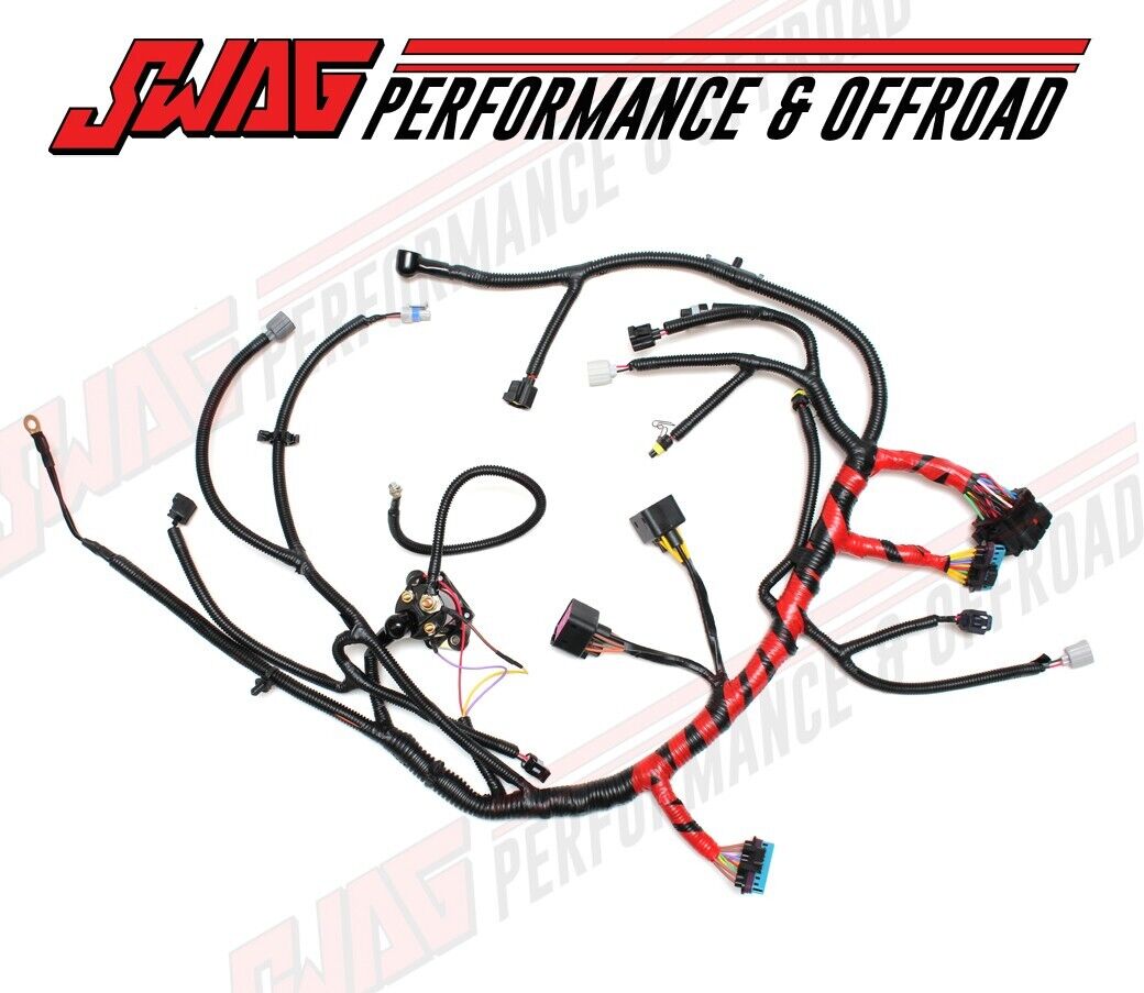 Ford Engine Wiring Harness for 02-03 Super Duty 7.3L Diesel WITH California Emis