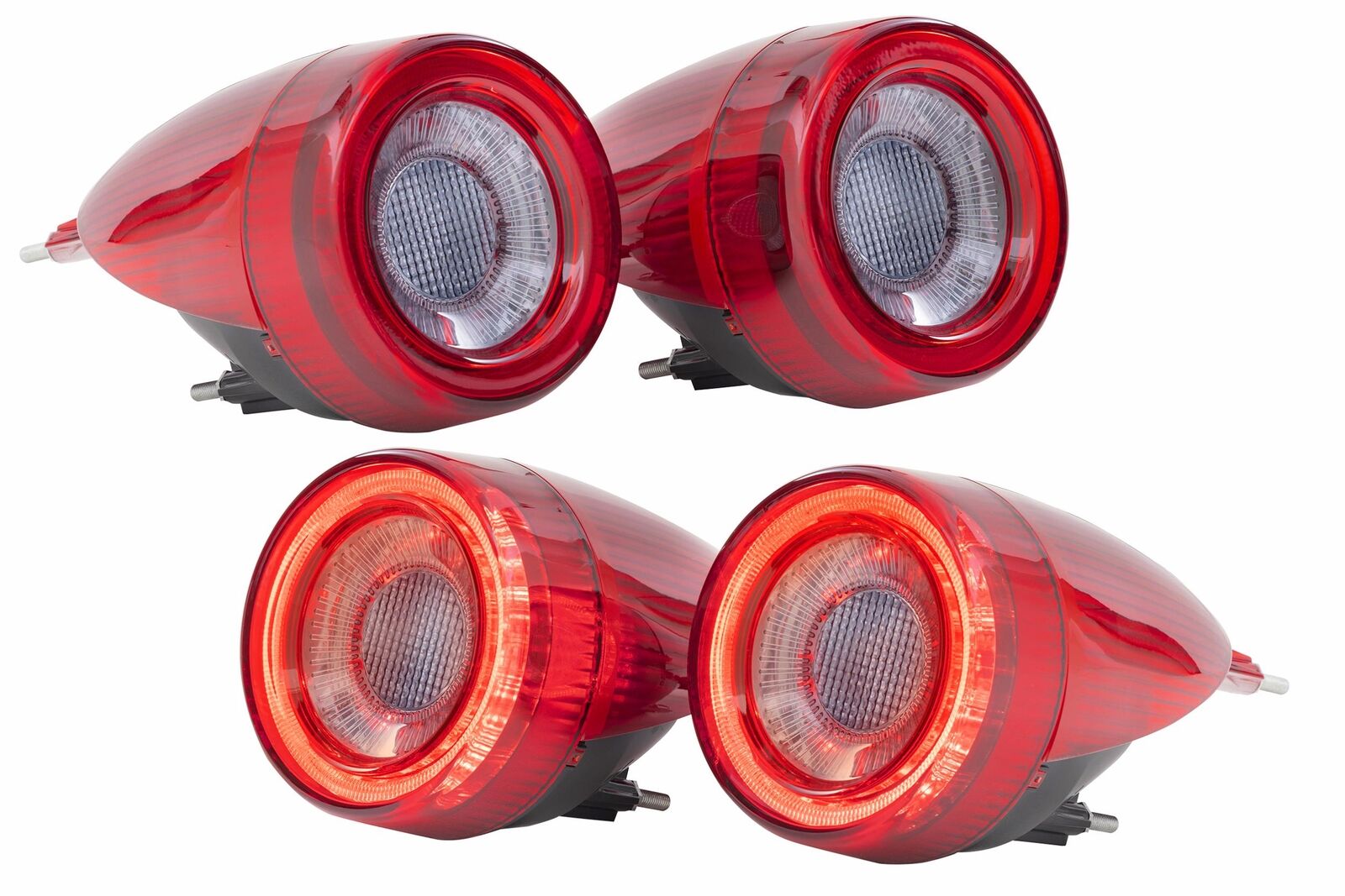 Morimoto XB LED Tail Lights: Ferrari F430 2005 - 2010 (Set/Red)