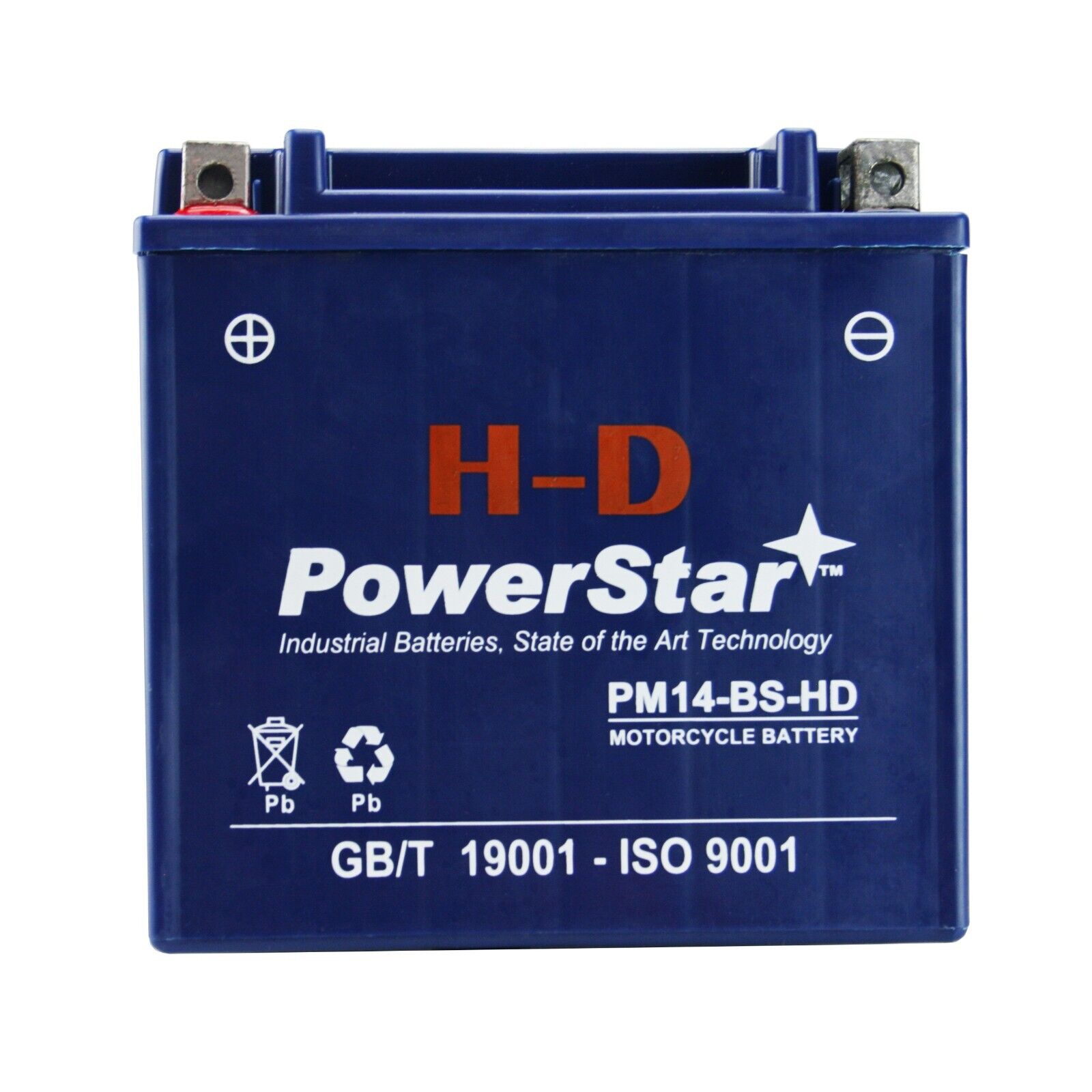 PowerStar H-D YTX14-BS Battery For BMW R1200GS (From 06/2013) 2013-2013